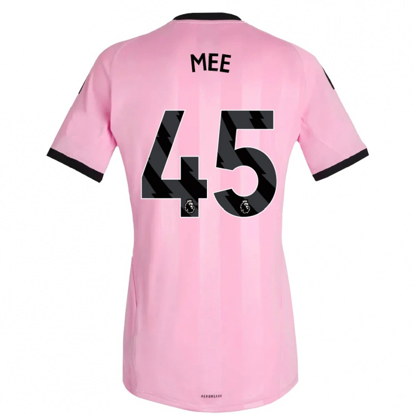 Danxen Criança Dermot Mee #45 Rosa Preto Camisola Guarda-Redes 2025/26 Camisa Brasil