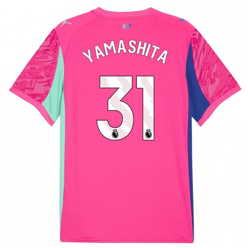 Danxen Criança Ayaka Yamashita #31 Rosa Rosa Camisola Guarda-Redes 2025/26 Camisa Brasil