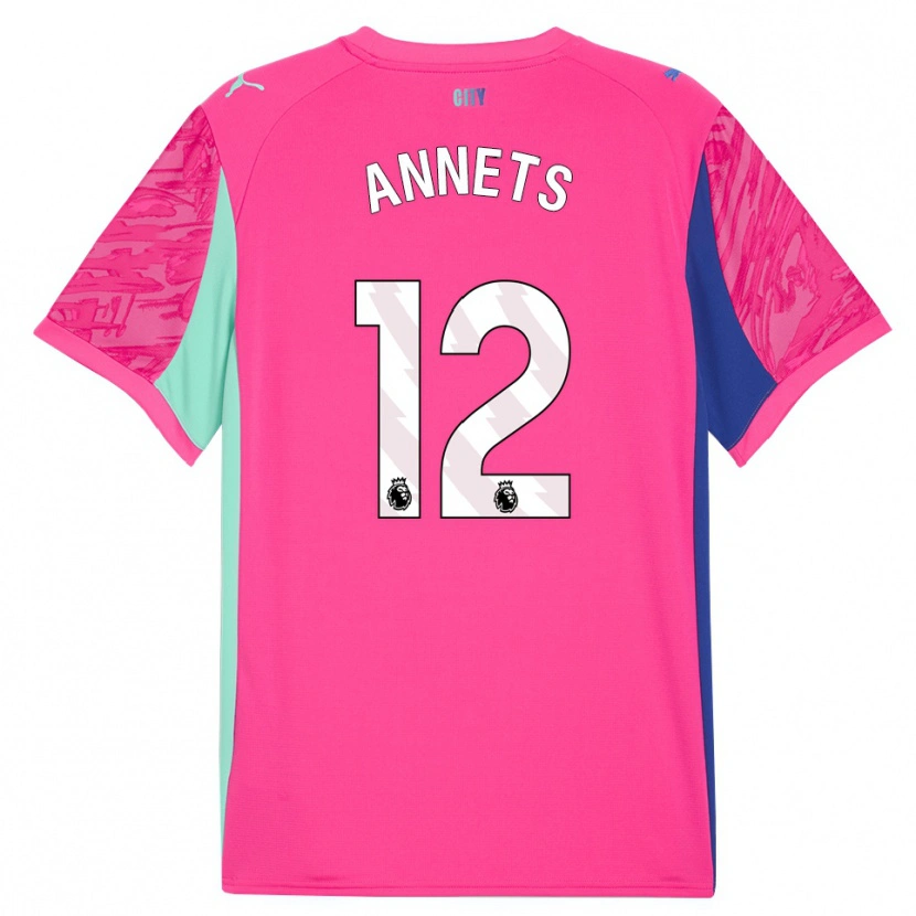 Danxen Criança Eve Annets #12 Rosa Rosa Camisola Guarda-Redes 2025/26 Camisa Brasil
