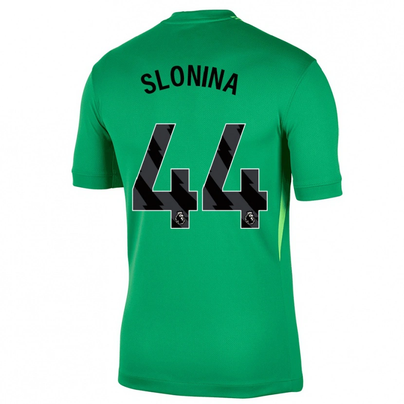 Danxen Criança Gabriel Slonina #44 Verde Preto Camisola Guarda-Redes 2025/26 Camisa Brasil