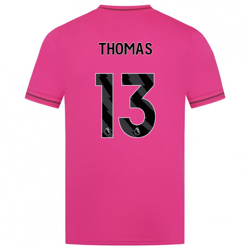 Danxen Criança Bec Thomas #13 Magenta Preto Camisola Guarda-Redes 2025/26 Camisa Brasil