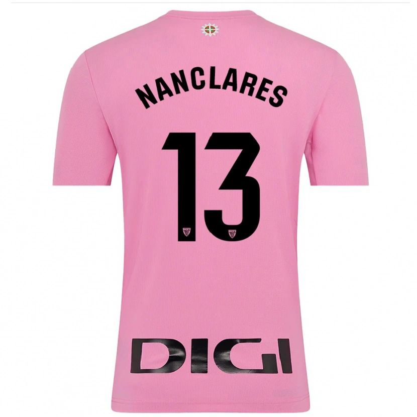 Danxen Criança Adriana Nanclares Romero #13 Rosa Preto Camisola Guarda-Redes 2025/26 Camisa Brasil