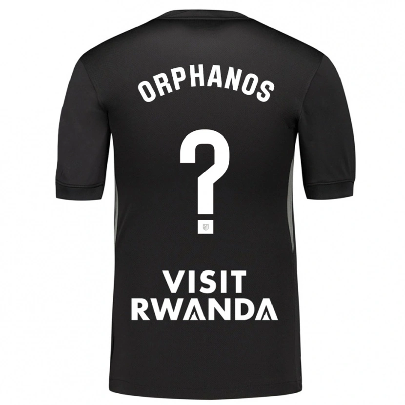 Danxen Criança Stamatis Orphanos #0 Preto Branco Camisola Guarda-Redes 2025/26 Camisa Brasil
