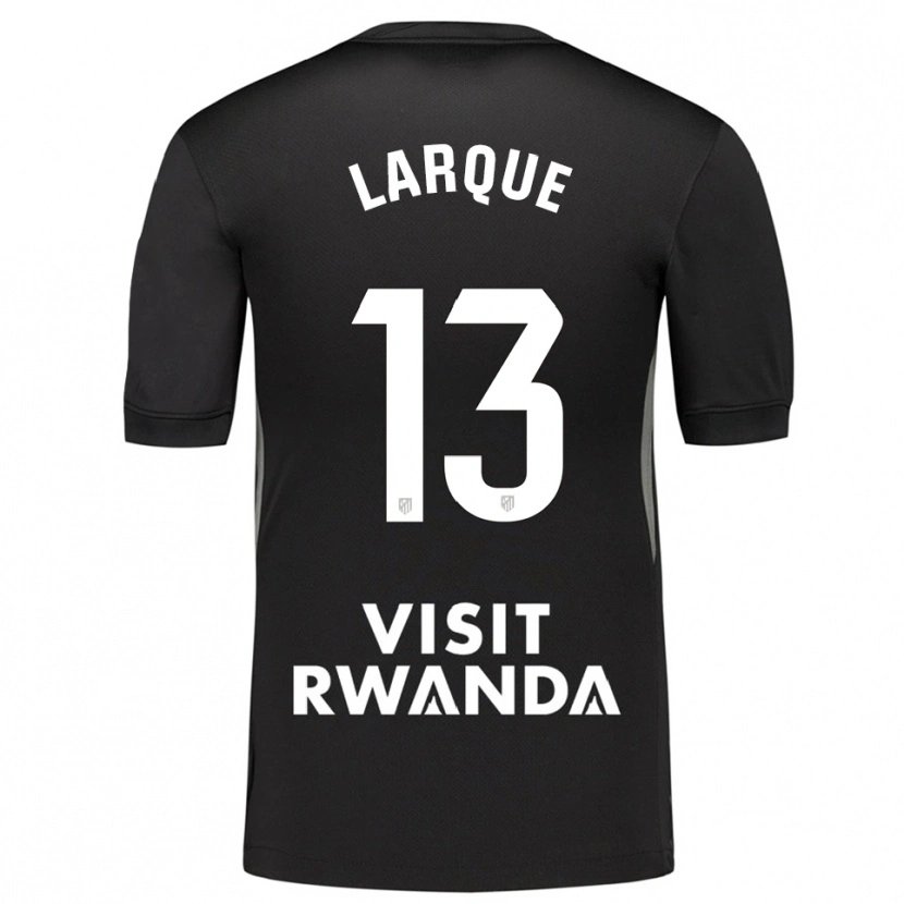 Danxen Criança Patricia Larqué #13 Preto Branco Camisola Guarda-Redes 2025/26 Camisa Brasil