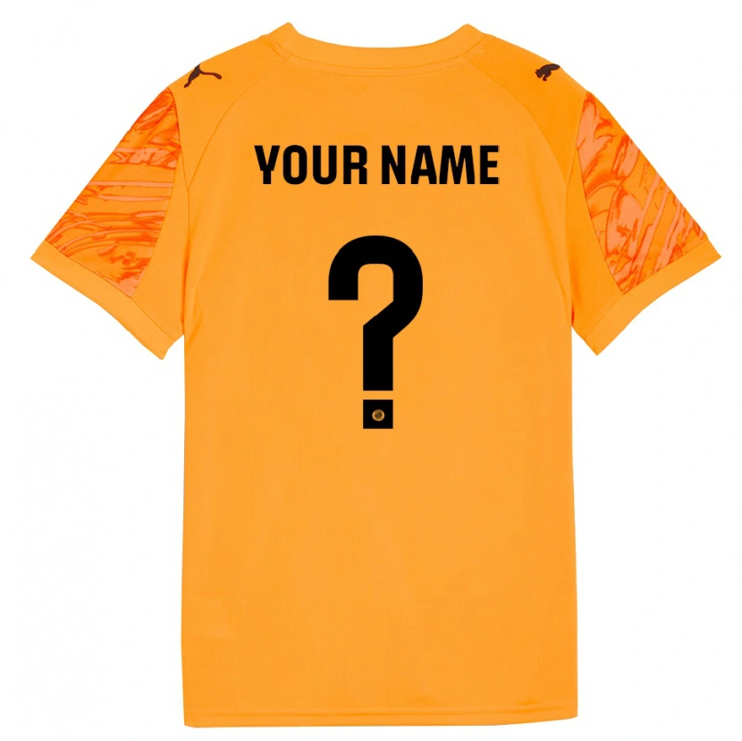 Danxen Criança Girona Laranja Preto Camisola Guarda-Redes 2025/26 Camisa Brasil