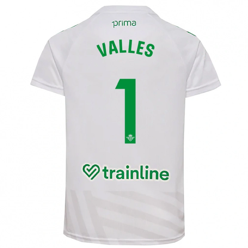 Danxen Criança Álvaro Valles #1 Verde Branco Camisola Guarda-Redes 2025/26 Camisa Brasil