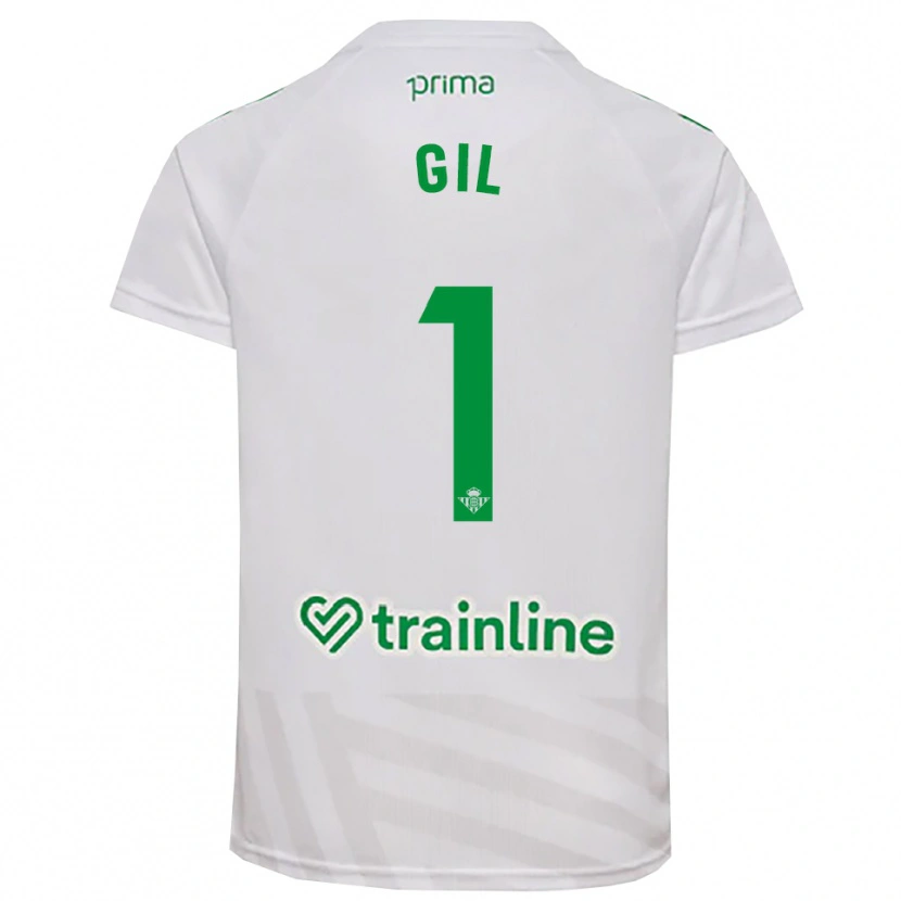 Danxen Criança Noelia Gil #1 Verde Branco Camisola Guarda-Redes 2025/26 Camisa Brasil