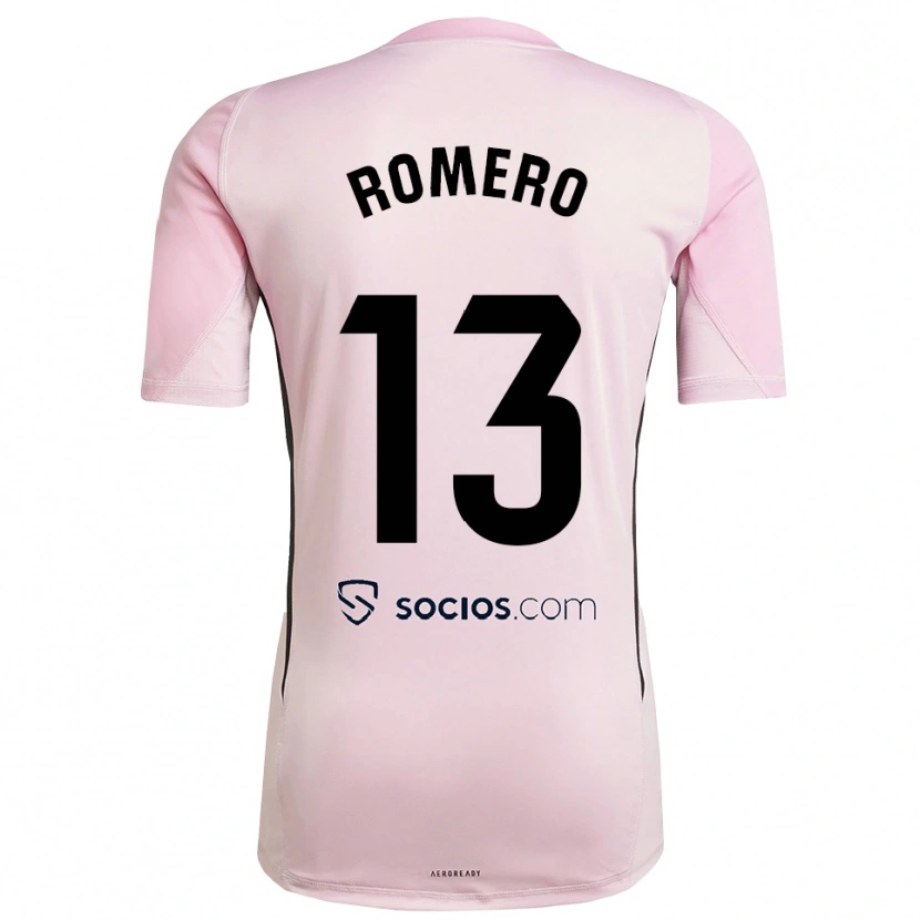 Danxen Criança Rafael Romero #13 Rosa Preto Camisola Guarda-Redes 2025/26 Camisa Brasil