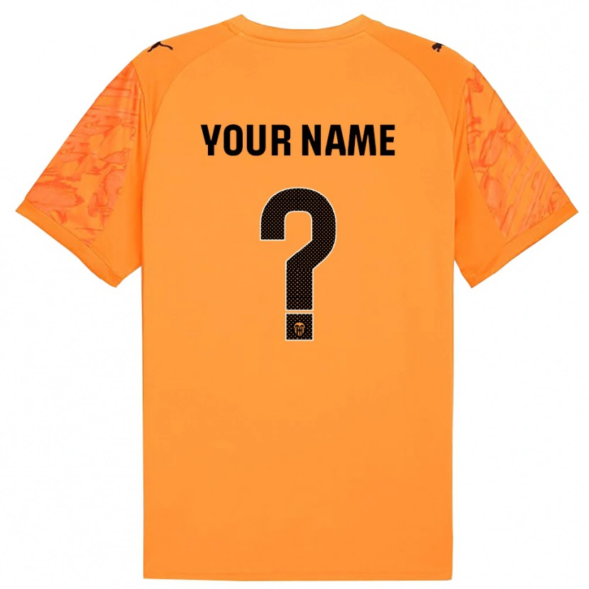 Danxen Criança Valencia Laranja Preto Camisola Guarda-Redes 2025/26 Camisa Brasil