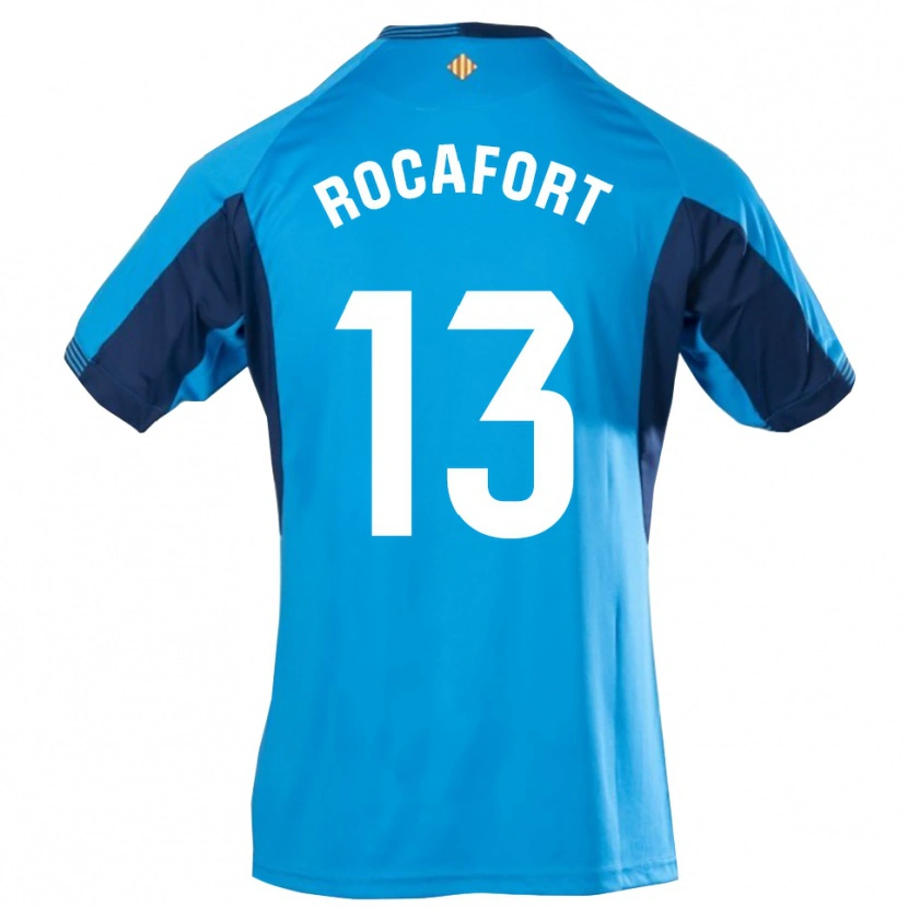 Danxen Criança Rodrigo Rocafort #13 Azul Branco Camisola Guarda-Redes 2025/26 Camisa Brasil