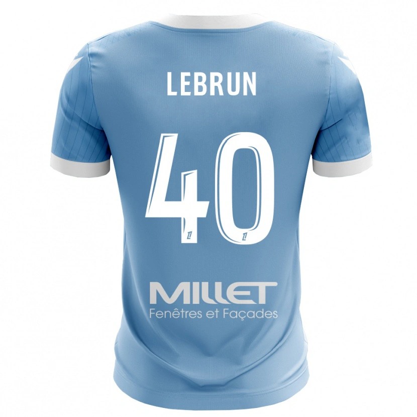 Danxen Criança Lisa Lebrun #40 Azul Céu Claro Camisola Guarda-Redes 2025/26 Camisa Brasil