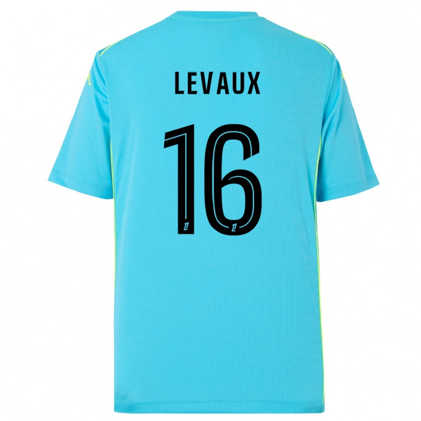 Danxen Criança Lana Levaux #16 Azul Céu Preto Camisola Guarda-Redes 2025/26 Camisa Brasil