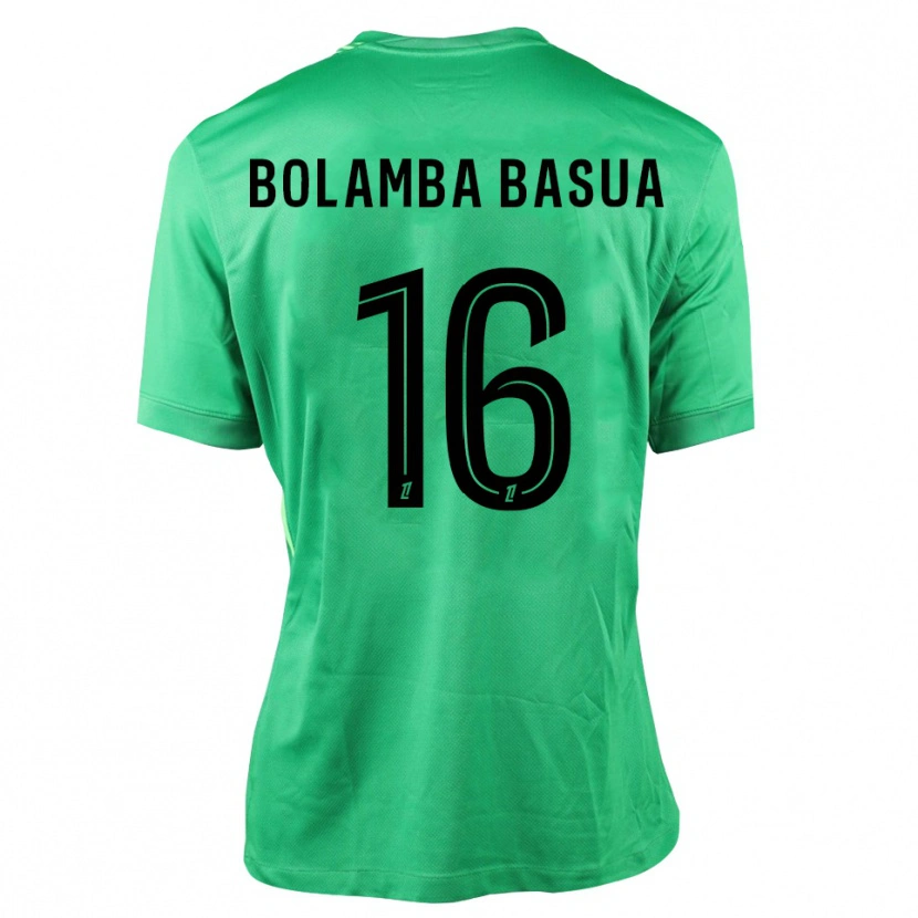Danxen Criança Kévin Bolamba Basua #16 Verde Preto Camisola Guarda-Redes 2025/26 Camisa Brasil