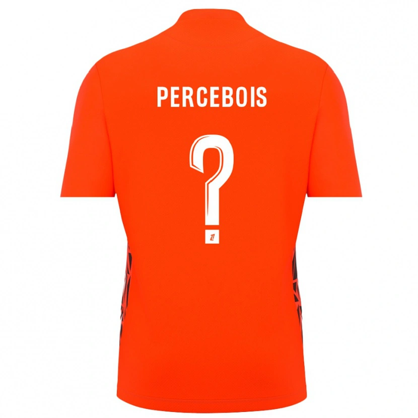 Danxen Criança Marie Percebois #0 Branco Laranja Camisola Guarda-Redes 2025/26 Camisa Brasil