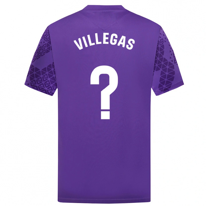 Danxen Criança Sergio Villegas #0 Roxo Branco Camisola Guarda-Redes 2025/26 Camisa Brasil