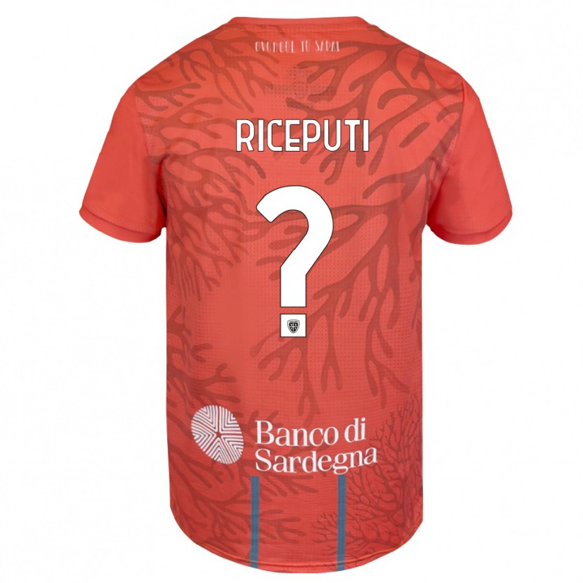 Danxen Criança Davide Riceputi #0 Laranja Vermelho Branco Camisola Guarda-Redes 2025/26 Camisa Brasil