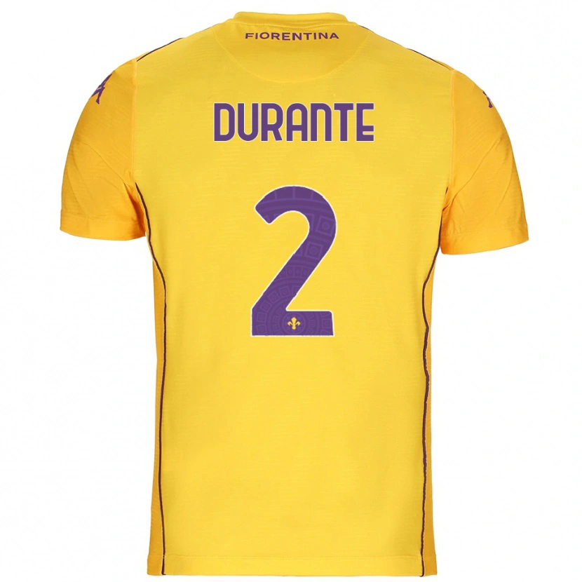 Danxen Criança Francesca Durante #2 Laranja Amarelo Roxo Camisola Guarda-Redes 2025/26 Camisa Brasil