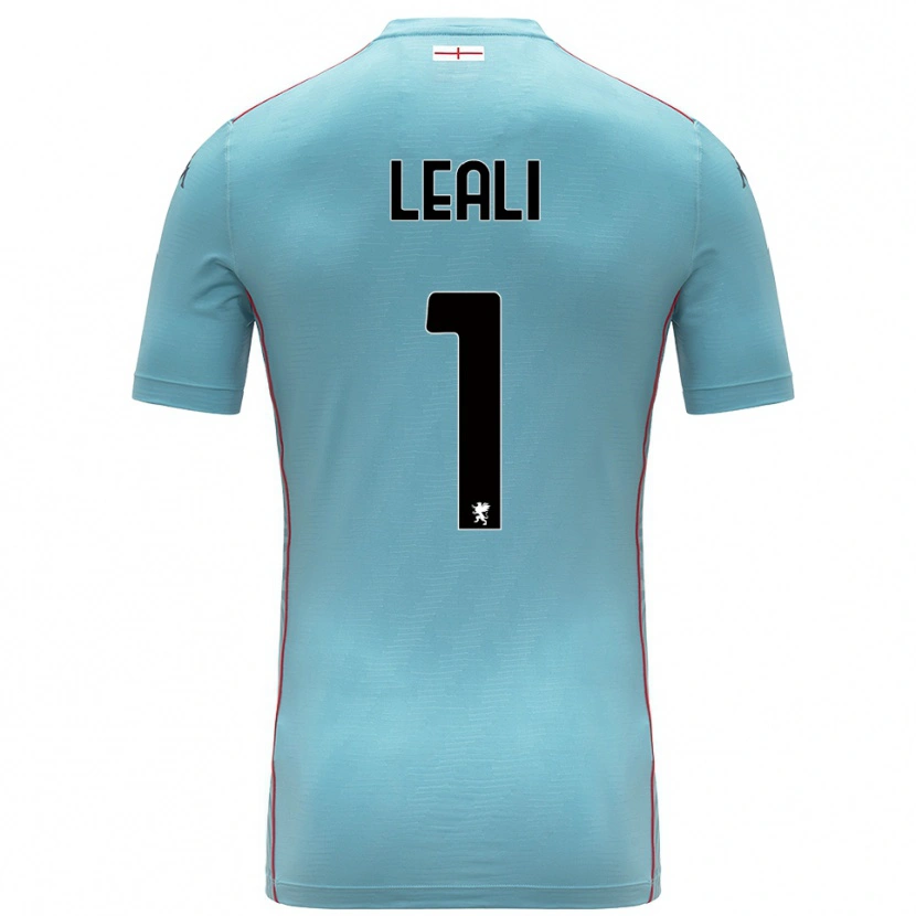 Danxen Criança Nicola Leali #1 Azul Cinza Camisola Guarda-Redes 2025/26 Camisa Brasil