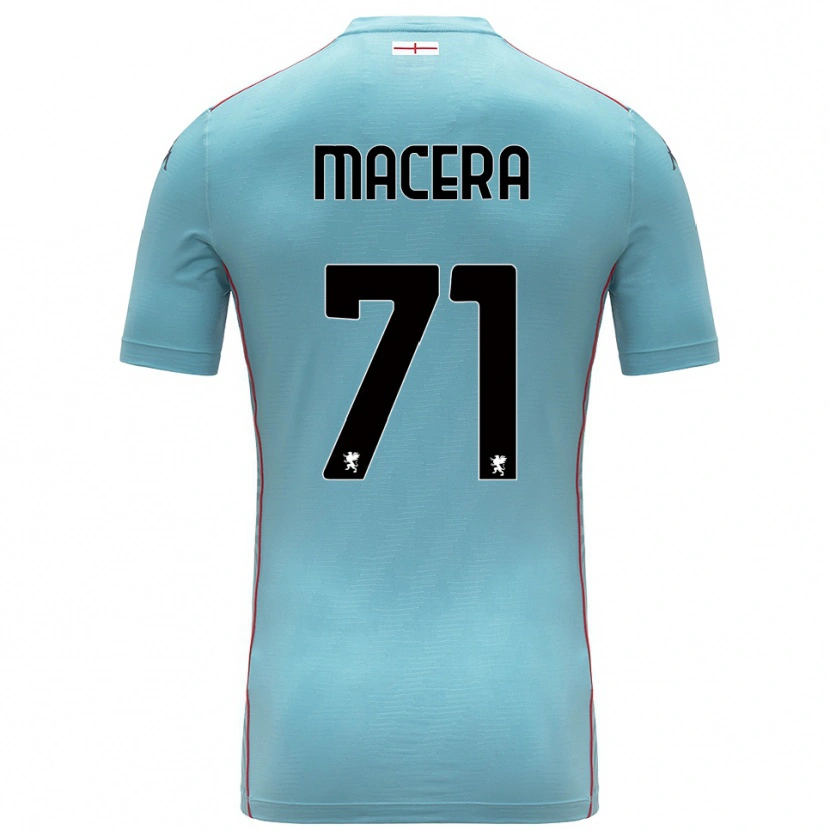 Danxen Criança Matilde Macera #71 Azul Cinza Camisola Guarda-Redes 2025/26 Camisa Brasil