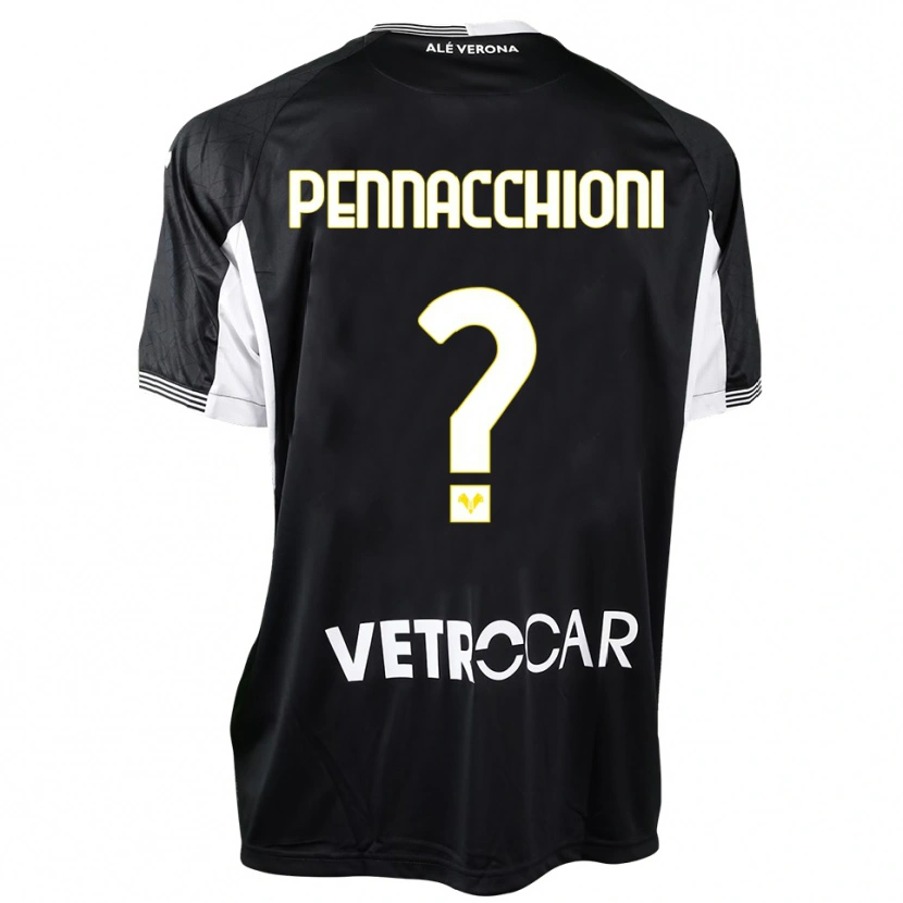 Danxen Criança Jacopo Pennacchioni #0 Preto Branco Camisola Guarda-Redes 2025/26 Camisa Brasil