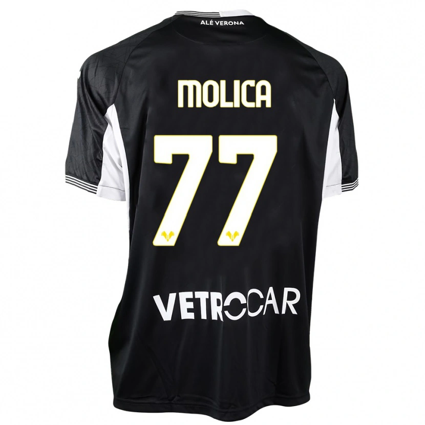 Danxen Criança Francesco Molica #77 Preto Branco Camisola Guarda-Redes 2025/26 Camisa Brasil