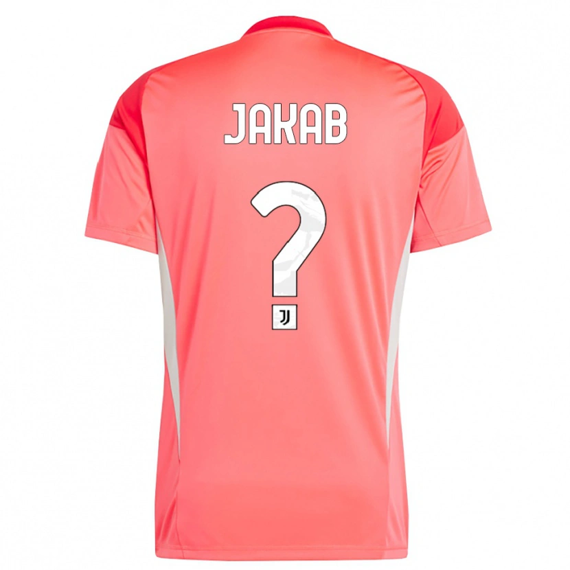 Danxen Criança Mátyás Jakab #0 Laranja Vermelho Camisola Guarda-Redes 2025/26 Camisa Brasil