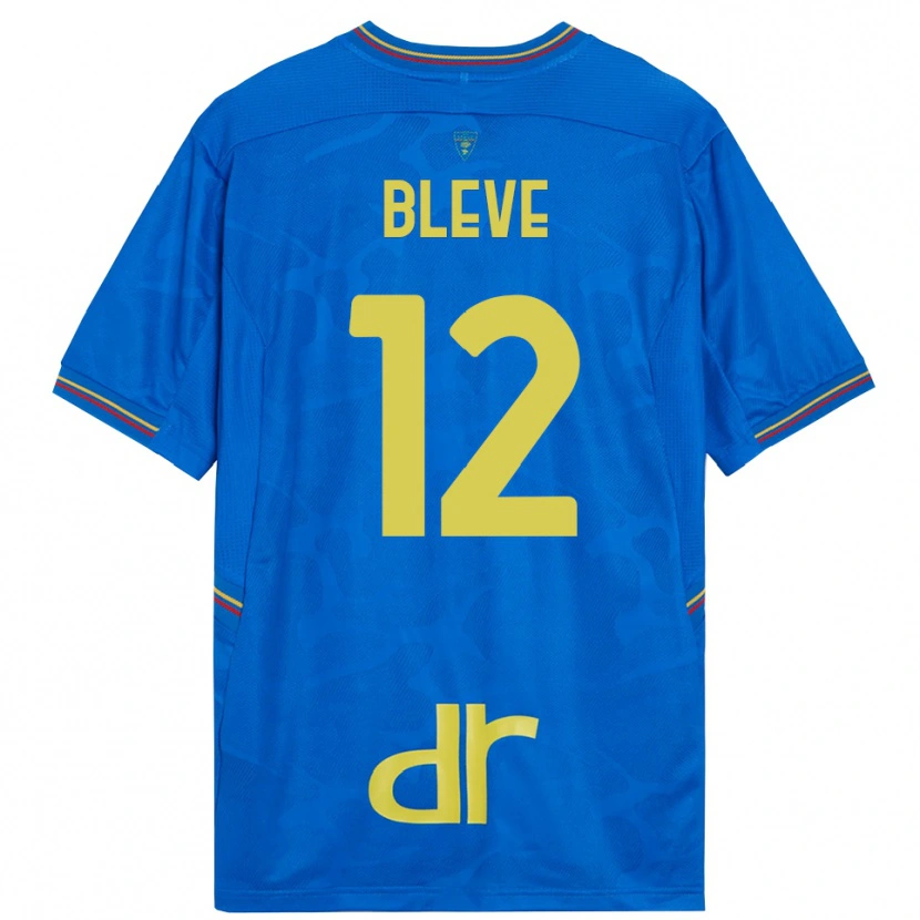 Danxen Criança Daniele Bleve #12 Azul Real Marrom Camisola Guarda-Redes 2025/26 Camisa Brasil