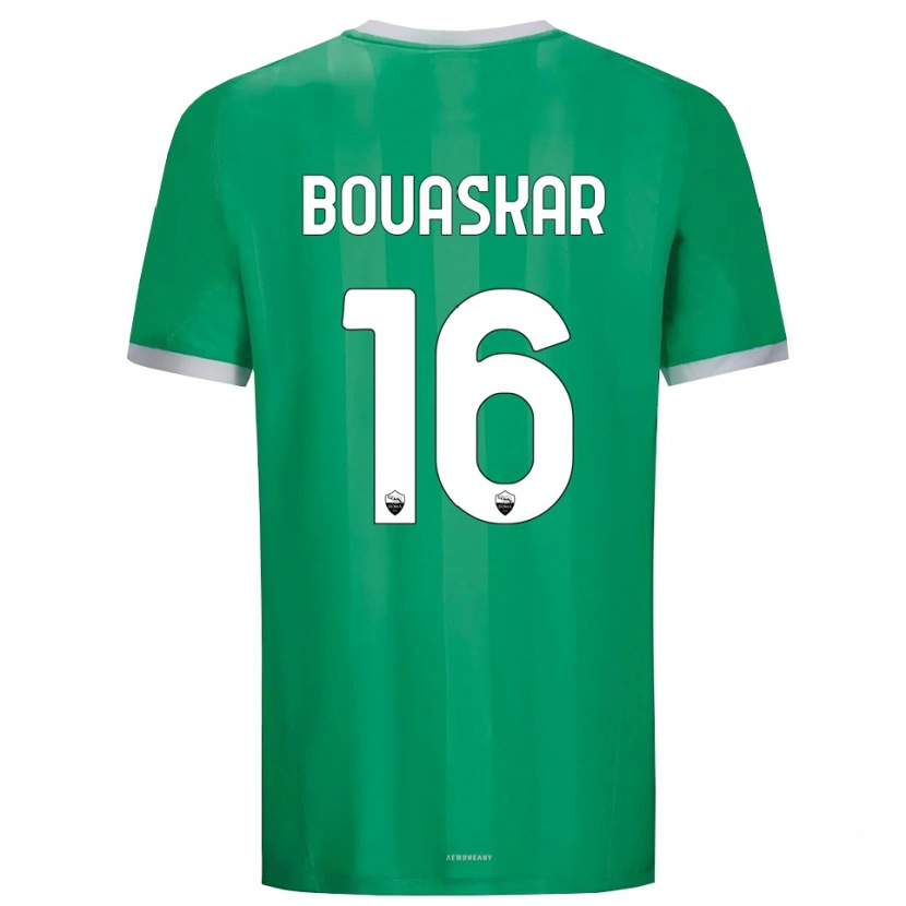 Danxen Criança Slim Bouaskar #16 Branco Verde Camisola Guarda-Redes 2025/26 Camisa Brasil
