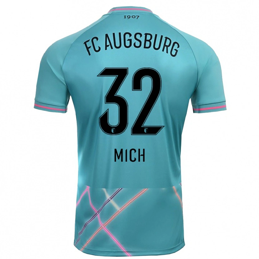 Danxen Criança Fabian Mich #32 Verde Mar Claro Camisola Guarda-Redes 2025/26 Camisa Brasil