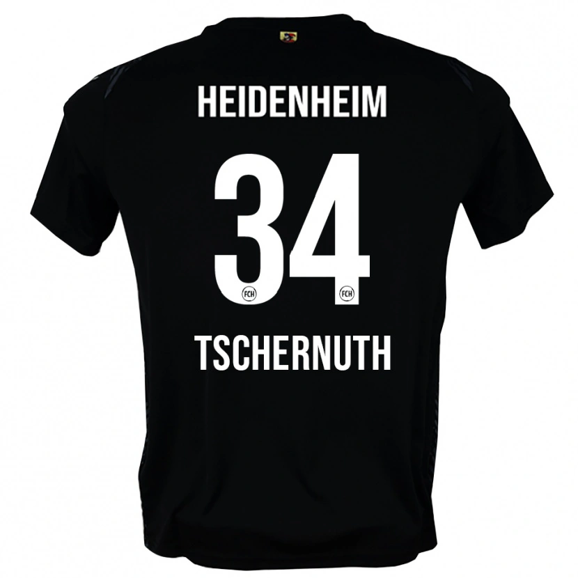 Danxen Criança Paul Tschernuth #34 Preto Cinza Escuro Camisola Guarda-Redes 2025/26 Camisa Brasil