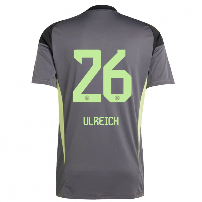 Danxen Criança Sven Ulreich #26 Amarelo Verde Preto Camisola Guarda-Redes 2025/26 Camisa Brasil