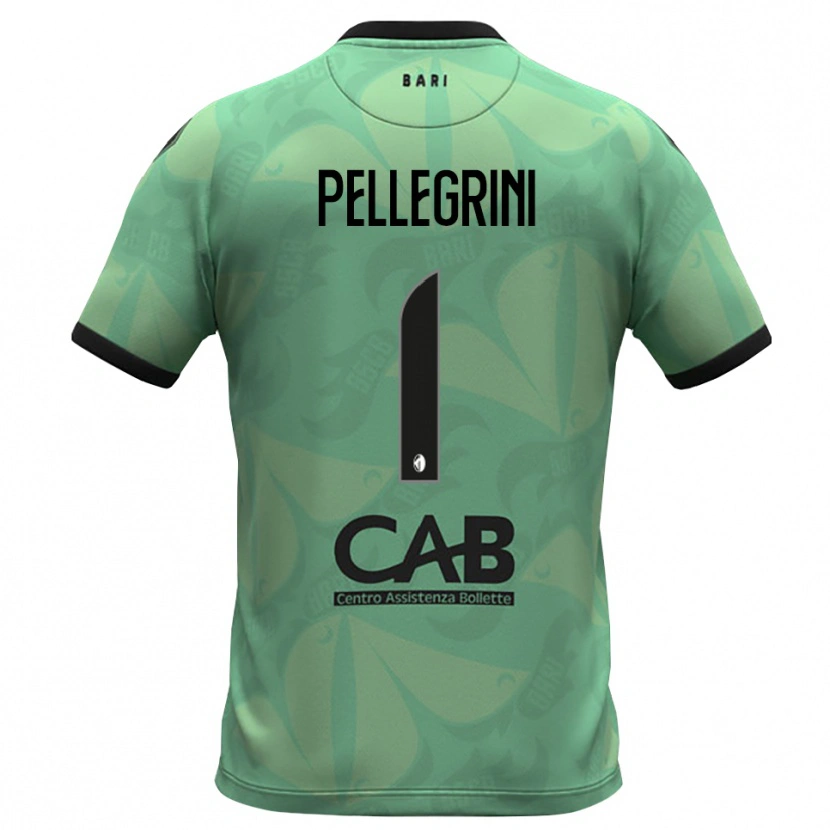 Danxen Criança Luigi Pellegrini #1 Verde Mar Escuro Camisola Guarda-Redes 2025/26 Camisa Brasil