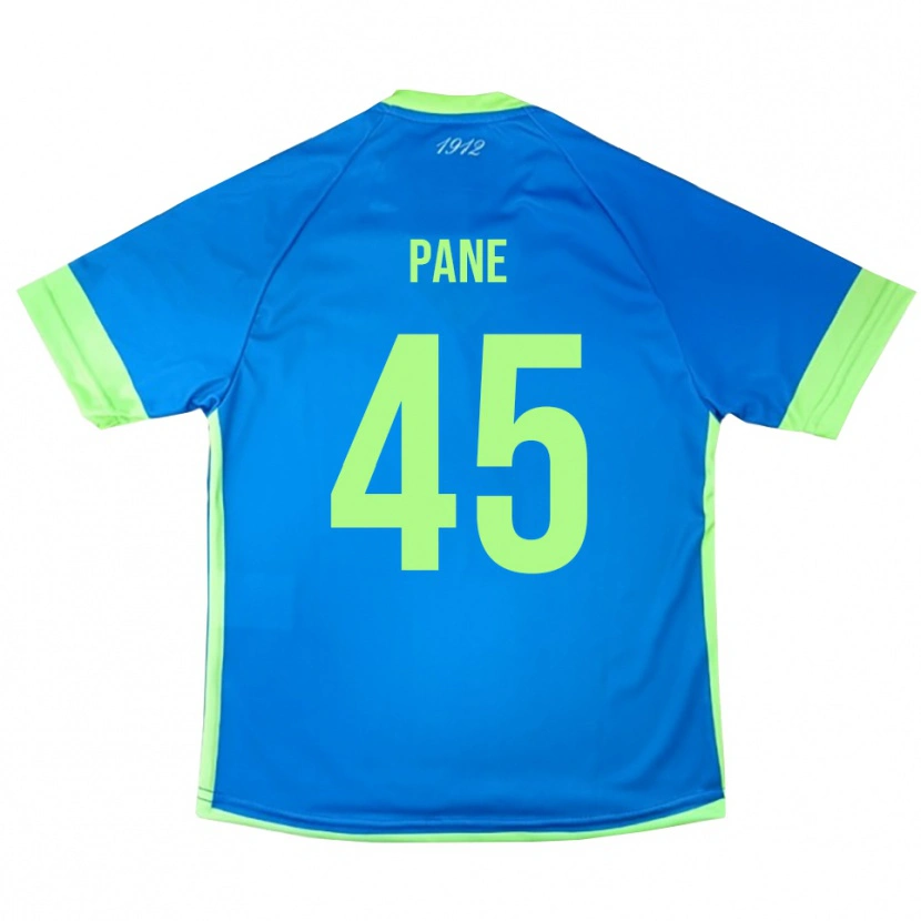 Danxen Criança Pasquale Pane #45 Azul Verde Amarelo Camisola Guarda-Redes 2025/26 Camisa Brasil