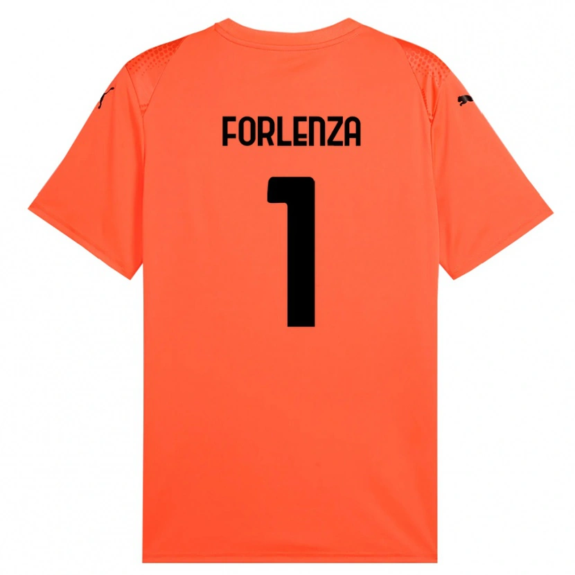 Danxen Criança Carlo Forlenza #1 Laranja Preto Camisola Guarda-Redes 2025/26 Camisa Brasil