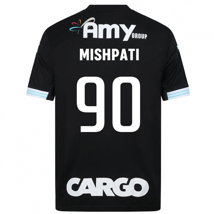 Danxen Criança Roi Mishpati #90 Branco Preto Camisola Guarda-Redes 2025/26 Camisa Brasil