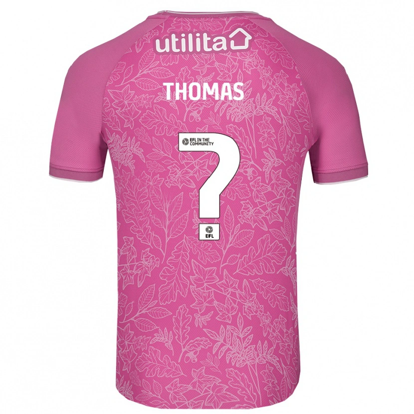 Danxen Criança Lucas Thomas #0 Preto Rosa Camisola Guarda-Redes 2025/26 Camisa Brasil