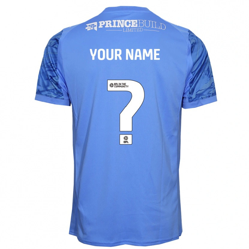 Danxen Criança Peterborough United Azul Dodging Camisola Guarda-Redes 2025/26 Camisa Brasil