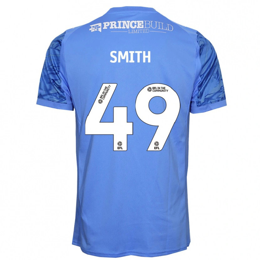 Danxen Criança Bastian Smith #49 Azul Dodging Camisola Guarda-Redes 2025/26 Camisa Brasil
