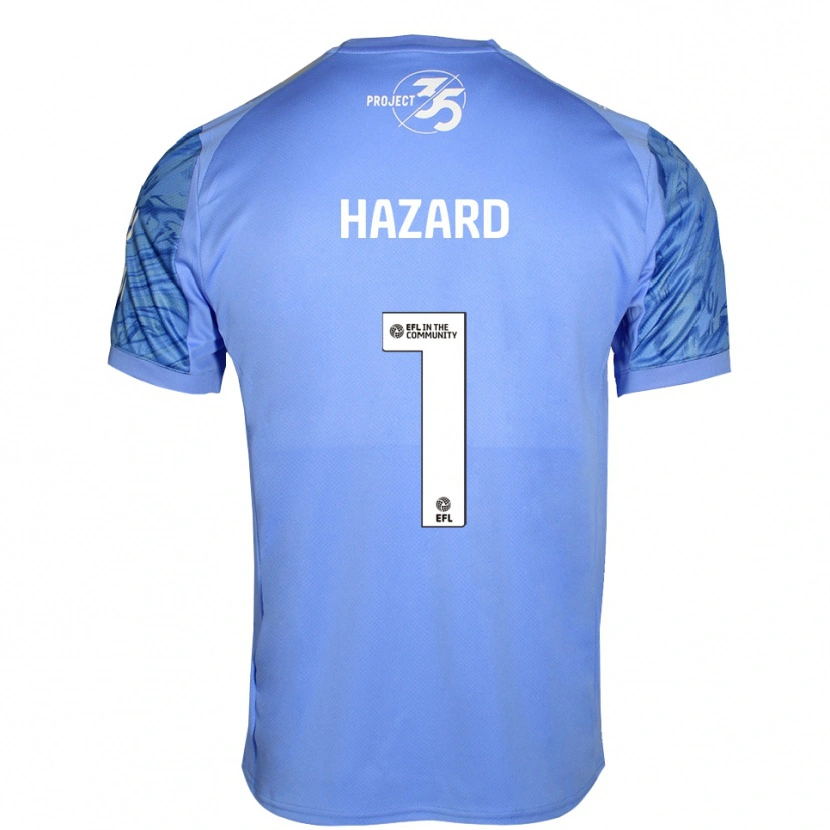 Danxen Criança Conor Hazard #1 Azul Royal Camisola Guarda-Redes 2025/26 Camisa Brasil
