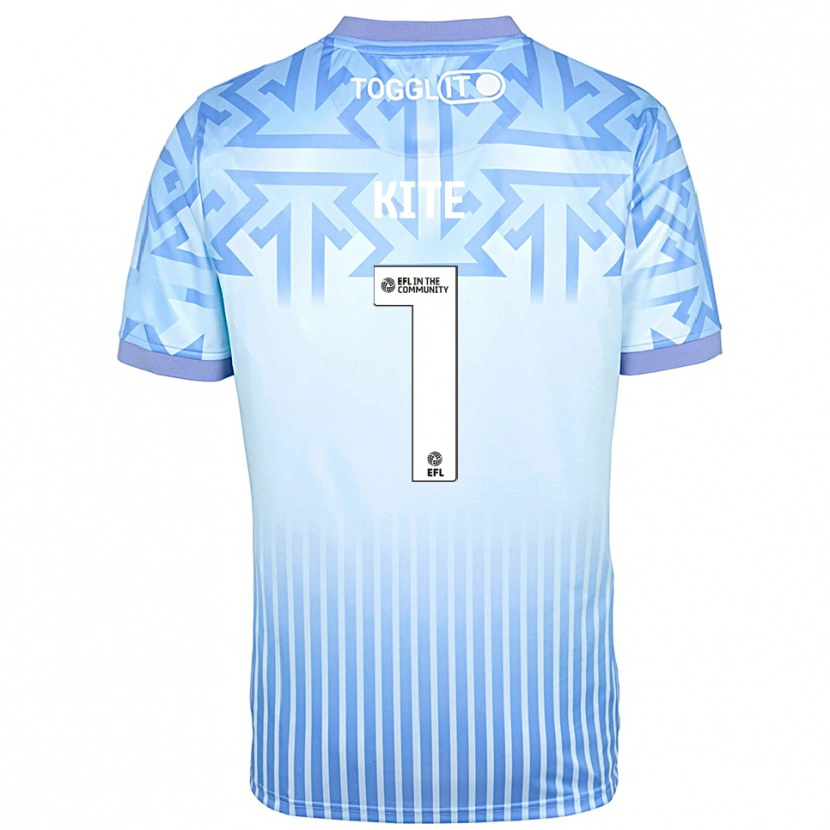 Danxen Criança Rose Kite #1 Branco Azul Claro Camisola Guarda-Redes 2025/26 Camisa Brasil
