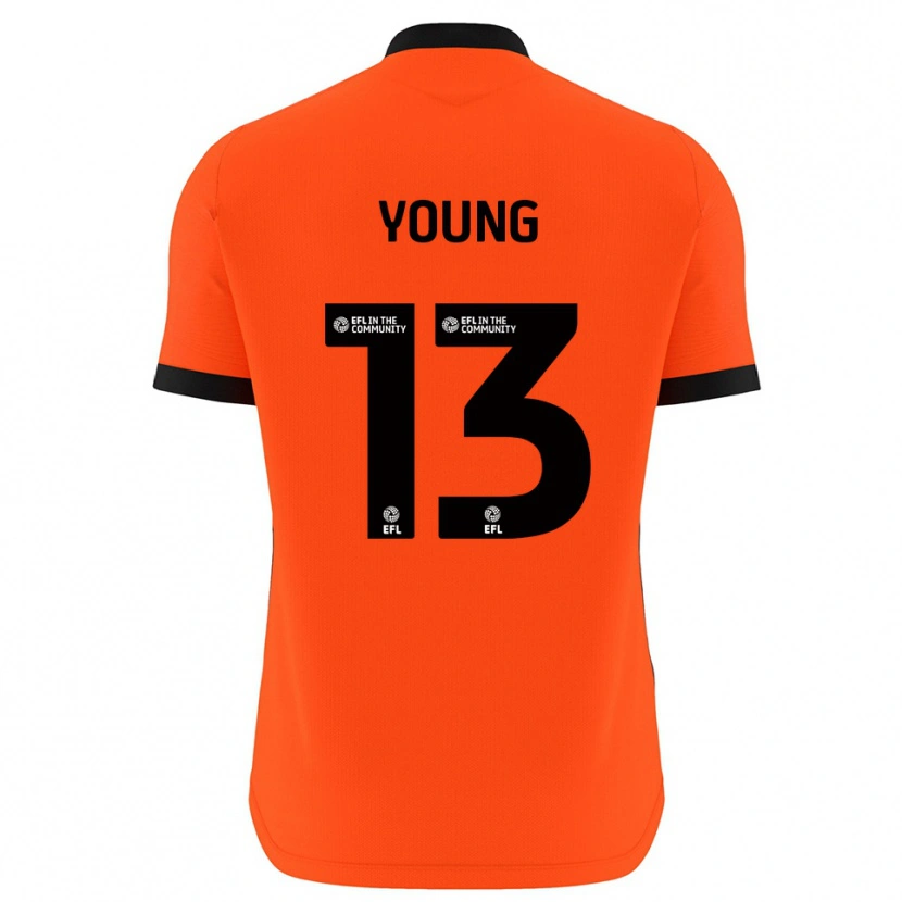 Danxen Criança Brad Young #13 Preto Vermelho Camisola Guarda-Redes 2025/26 Camisa Brasil