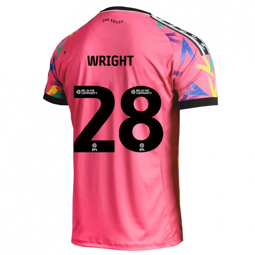 Danxen Criança Jordan Wright #28 Magenta Camisola Guarda-Redes 2025/26 Camisa Brasil