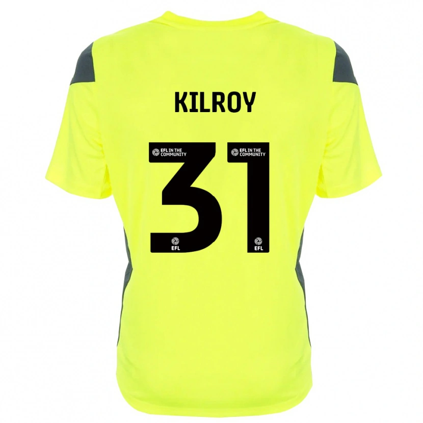 Danxen Criança Jenson Kilroy #31 Preto Verde Fluorescente Camisola Guarda-Redes 2025/26 Camisa Brasil