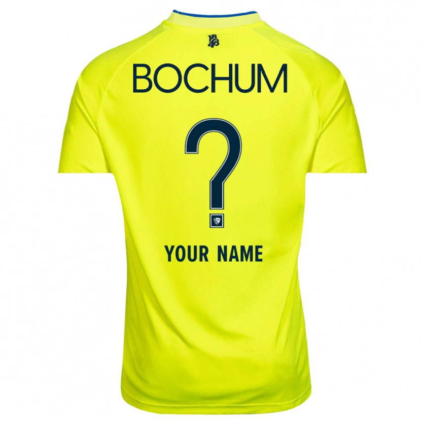 Danxen Criança VfL Bochum Verde Amarelo Camisola Guarda-Redes 2025/26 Camisa Brasil