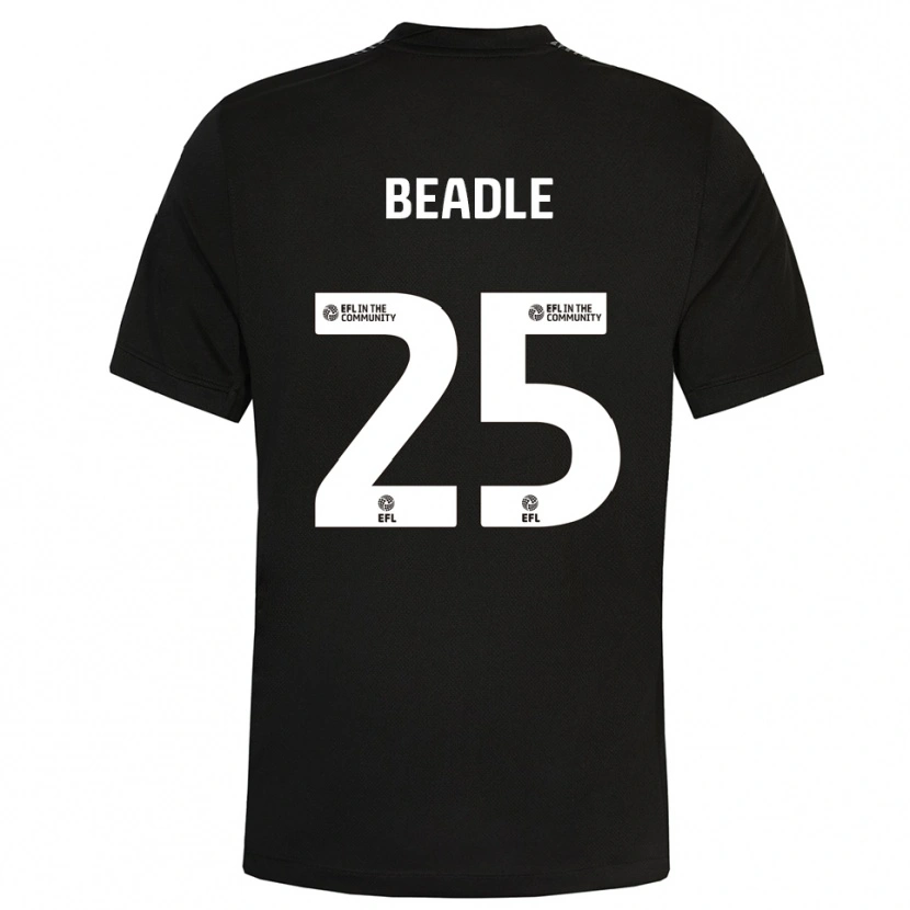 Danxen Criança James Beadle #25 Preto Branco Camisola Guarda-Redes 2025/26 Camisa Brasil