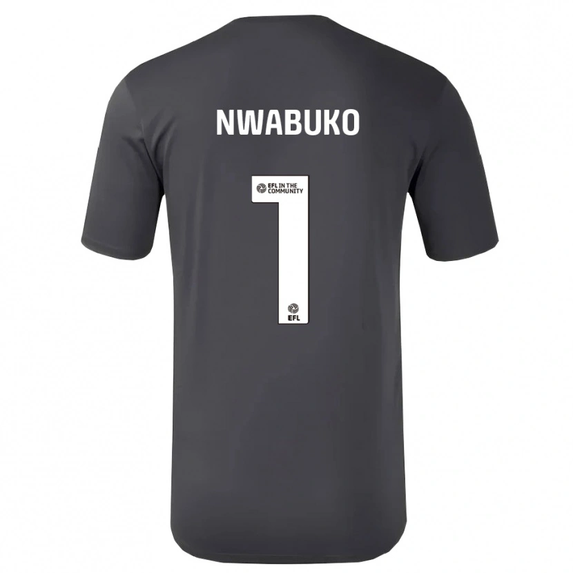 Danxen Criança Sam Nwabuko #1 Branco Preto Camisola Guarda-Redes 2025/26 Camisa Brasil
