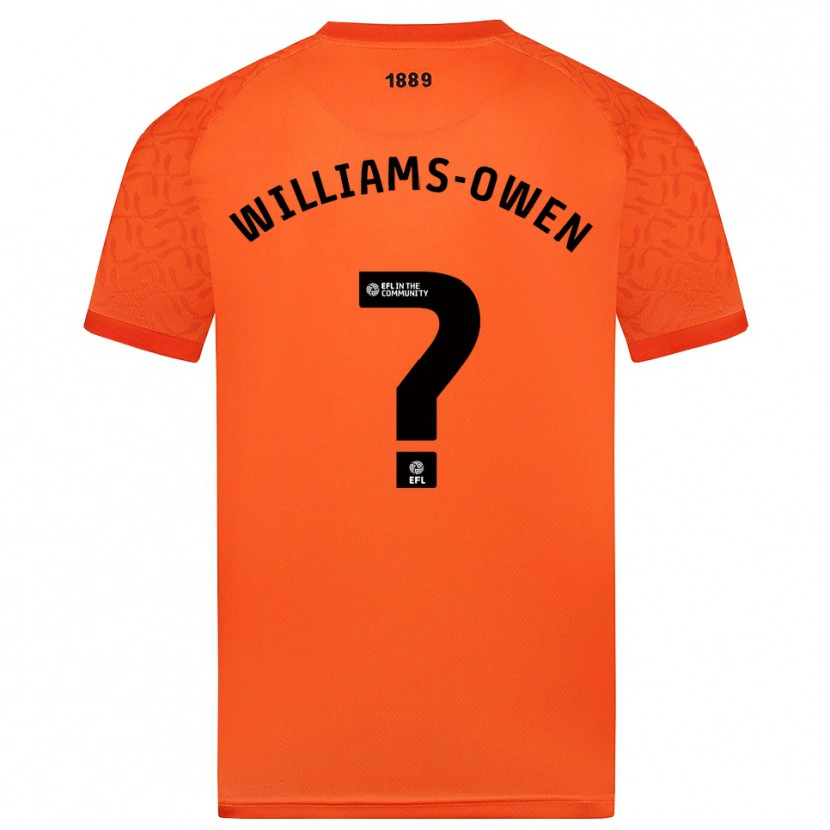 Danxen Criança Brooke Williams-Owen #0 Preto Laranja Camisola Guarda-Redes 2025/26 Camisa Brasil