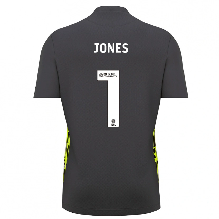 Danxen Criança Elliott Jones #1 Verde Floresta Cinza Camisola Guarda-Redes 2025/26 Camisa Brasil