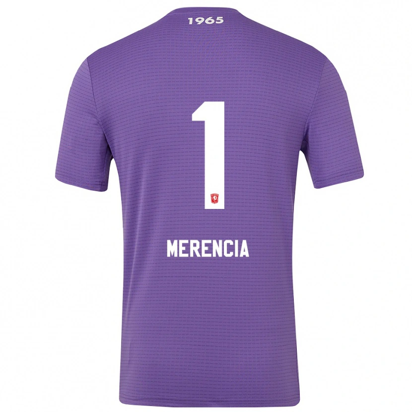 Danxen Criança Leandro Merencia #1 Roxo Médio Camisola Guarda-Redes 2025/26 Camisa Brasil
