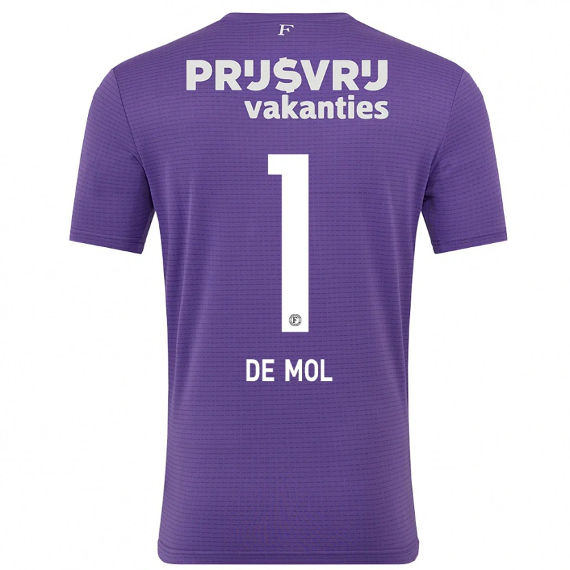 Danxen Criança Stenn de Mol #1 Roxo Branco Camisola Guarda-Redes 2025/26 Camisa Brasil